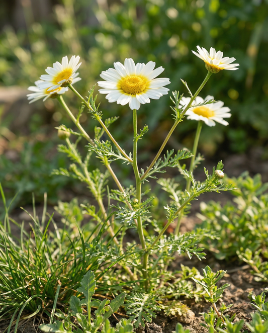 Mixed Single Flowered (Chrysanthemum coronarium) – Bio-Samen einjähriger Blumen von SeedsChoice