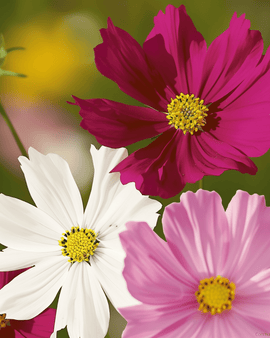 Cosmos-Samen Sensation Bio Cosmos Bipinnatus einjährige Blüten