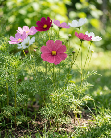 Sensation (Cosmos bipinnatus) – organic annual flower seeds from SeedsChoice