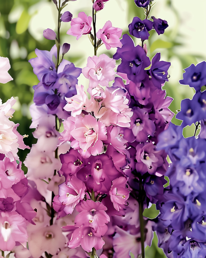 Larkspur Imperial Mix seeds (Delphinium consolida) – organic annual flower