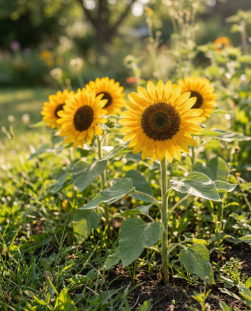 Zwerg-Sonnenblume Sunspot (Helianthus annuus) – Bio-Blumensamen, einjährig, von SeedsChoice