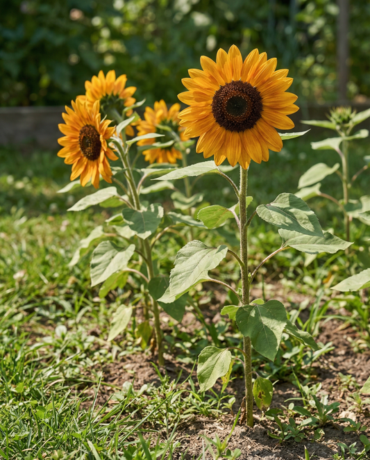 Sonnenblume Nakdi F1 Pollen Free (Helianthus annuus) – Bio-Blumensamen einjährig von SeedsChoice