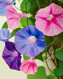 Ipomoea Purpurea Seeds Organic Annual Mixed Flowers Pack