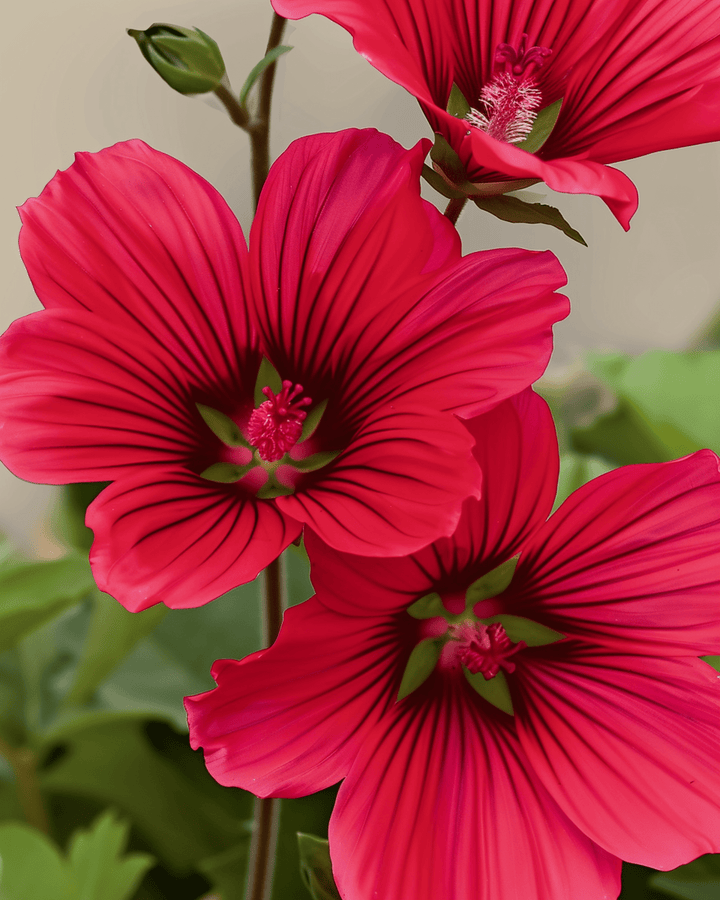 Red Queen seeds (Malope trifida) – organic annual flower