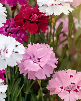 Sweet William Seeds Organic Dianthus Barbatus Biennial Mix