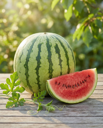 Wassermelone Crimson Sweet (Citrullus lanatus) – Bio-Gemüsesamen, einjährig, von SeedsChoice