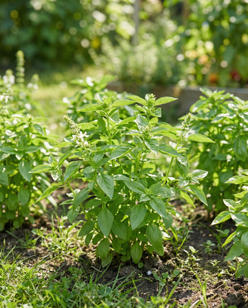 Zitronenbasilikum (Ocimum basilicum) – einjährige Bio-Kräutersamen von SeedsChoice