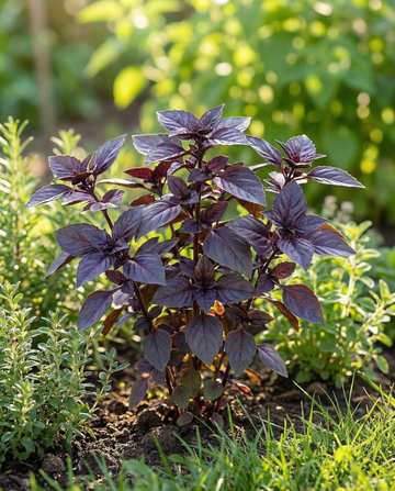 Basilikum Rosie (Ocimum basilicum) – einjährige Bio-Kräutersamen von SeedsChoice