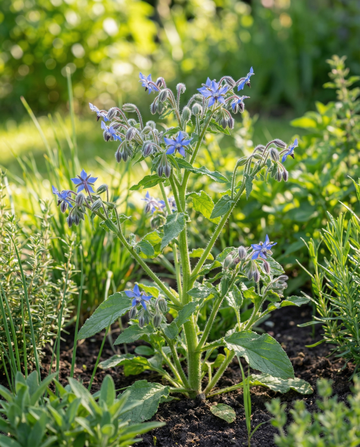 Borretsch (Borago officinalis) – einjährige Bio-Kräutersamen von SeedsChoice
