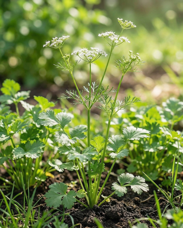 Koriander (Coriandrum sativum) – Bio-Saatgut, einjährige Kräuterpflanze, von SeedsChoice