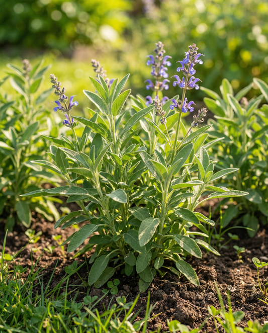 Salbei (Salvia officinalis) – Bio-Kräutersamen für mehrjährige Pflanzen von SeedsChoice