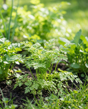 Feingelockter Kerbel (Anthriscus cerefolium) – einjährige Bio-Kräutersamen von SeedsChoice