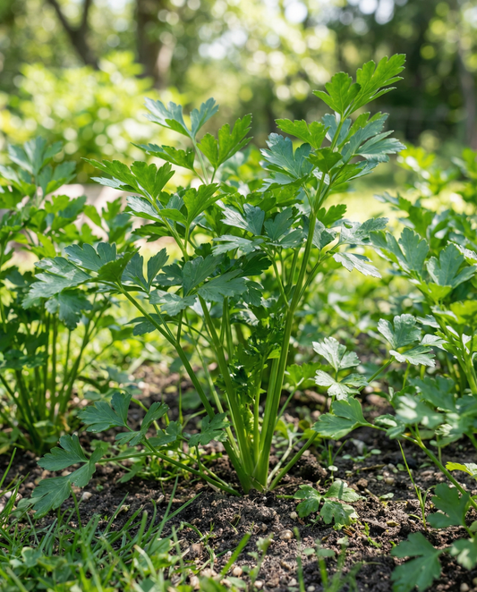 Parsley Gigante D'italia (Petroselinum crispum) – organic biennial seeds from SeedsChoice