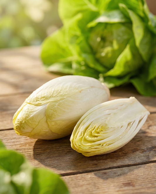 Chicory Brussels (Cichorium intybus) – organic biennial vegetable seeds from SeedsChoice