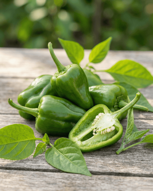 Padron Pepper (Capsicum annuum) – Bio-Samen einjähriges Gemüse von SeedsChoice