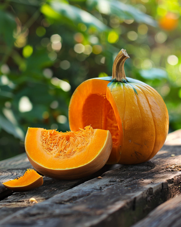 Jack O Lantern Pumpkin seeds (Cucurbita pepo) – organic annual vegetable