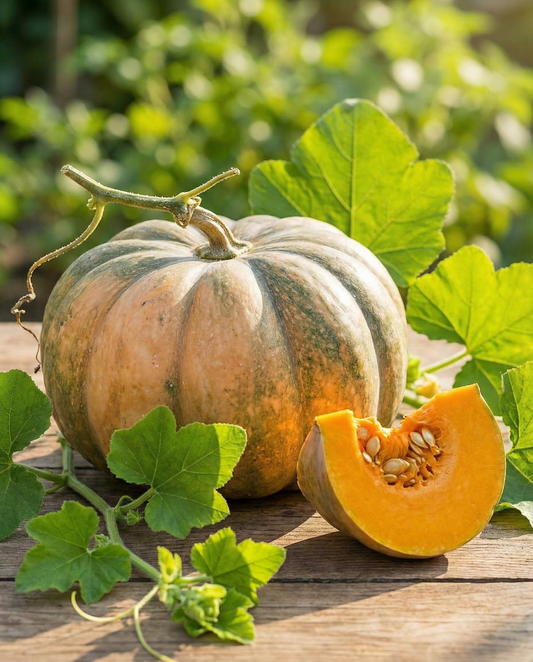 Musquée De Provence Pumpkin (Cucurbita moschata) – organic annual vegetable seeds from SeedsChoice