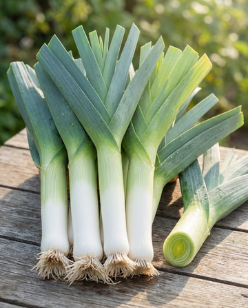 Porree Hannibal (Allium porrum) – einjährige Bio-Gemüsesamen von SeedsChoice