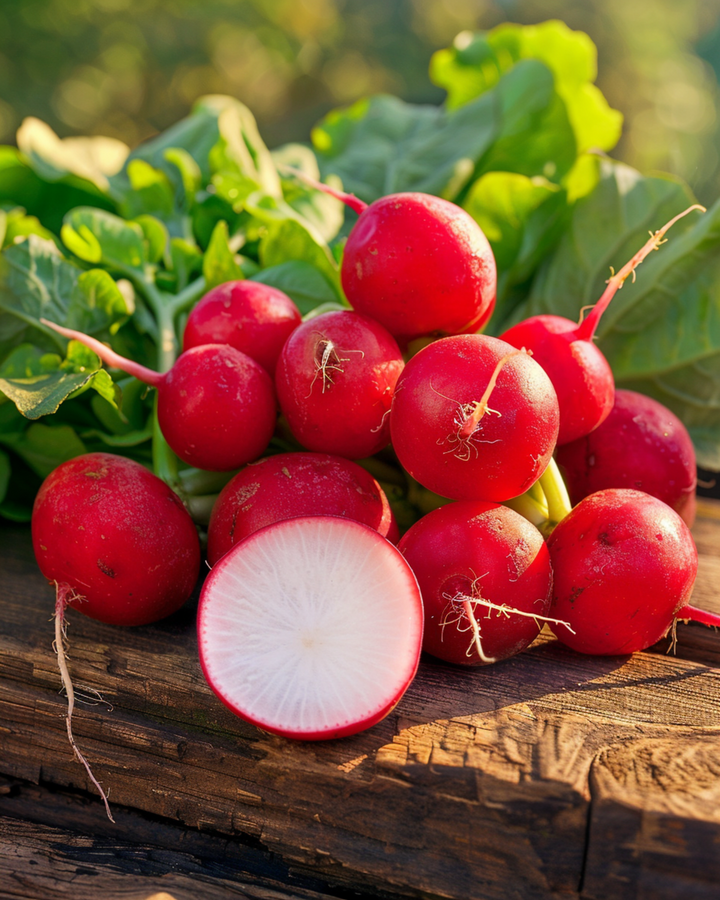 Radieschen Raxe Samen (Raphanus sativus) – einjähriges Bio-Gemüse