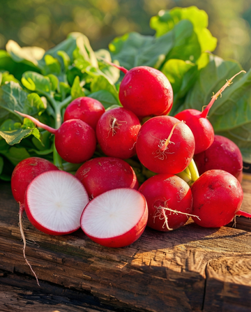 Radieschen Raxe (Raphanus sativus) – einjährige Bio-Gemüsesamen von SeedsChoice