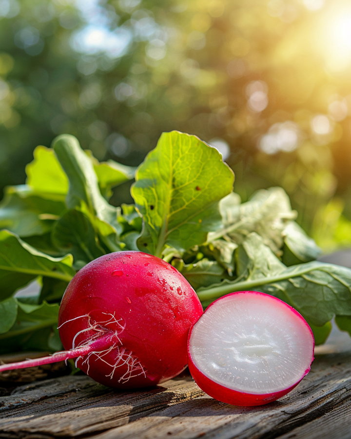 Radish Sparkler 2 seeds (Raphanus sativus) – organic annual vegetable