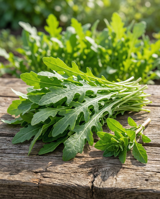 Rocket (Eruca sativa) – organic annual vegetable seeds from SeedsChoice