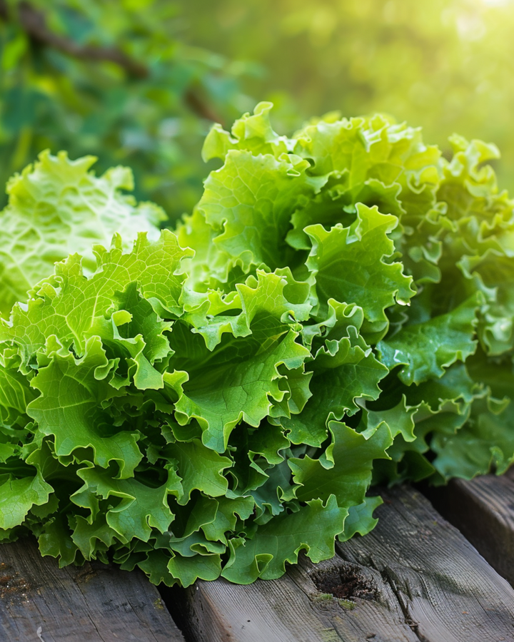 Lettuce Bionda A Foglia Riccia seeds (Lactuca sativa) – organic annual vegetable