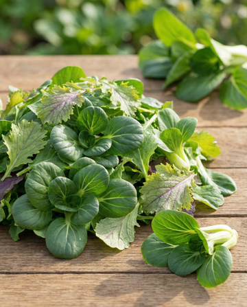 Mesclun (Brassica juncea) – Bio-Saatgut einjährige Mischung von SeedsChoice
