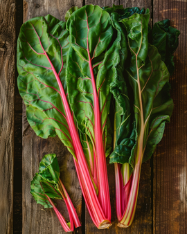 Swiss Chard Seeds Organic Beta Vulgaris Annual Rhubarb Chard