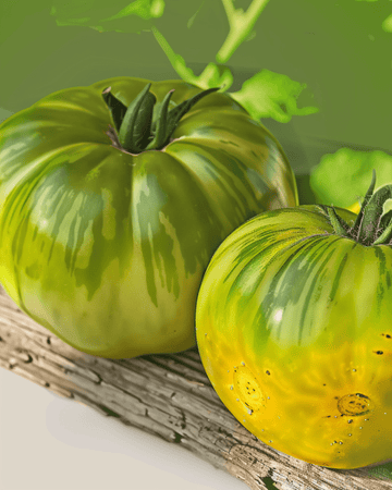 Tomato Green Zebra seeds (Solanum lycopersicum) – organic annual vegetable