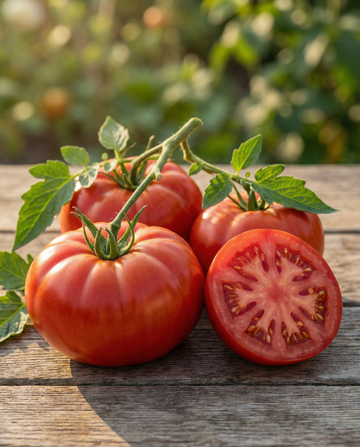 Beefsteak Tomato Marmande (Solanum lycopersicum) – organic annual vegetable seeds from SeedsChoice