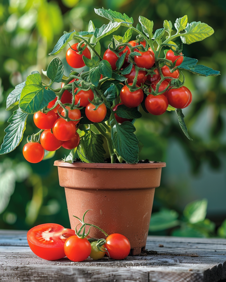 Hanging Tomato Koralik seeds (Solanum lycopersicum) – organic annual vegetable