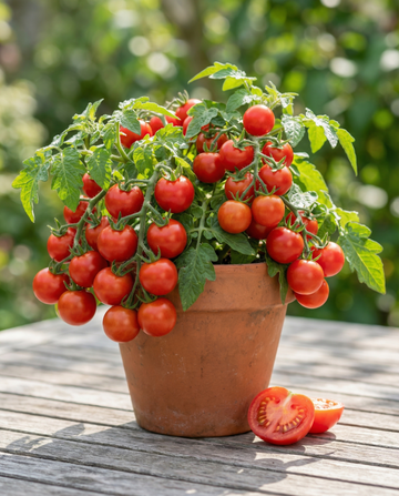 Hängetomate Koralik (Solanum lycopersicum) – Bio-Saatgut, einjährig, von SeedsChoice