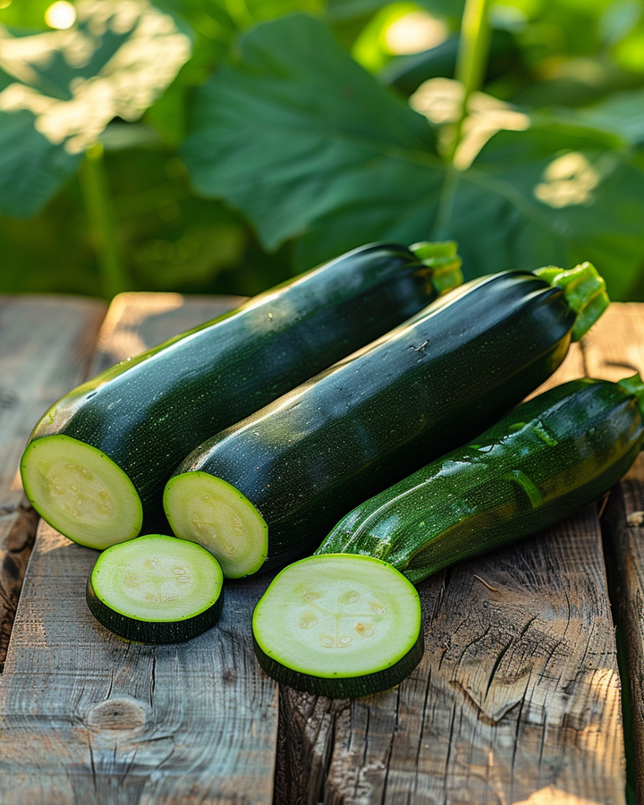 Climbing Courgette Ola Escaladora seeds (Cucurbita pepo) – organic annual climber