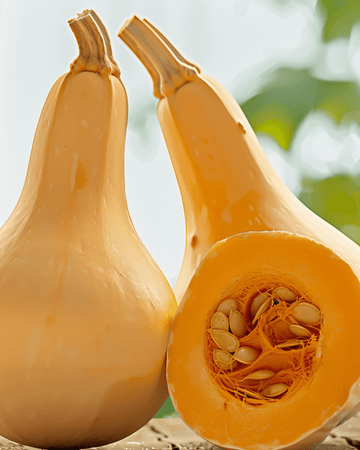 Waltham Butternut Squash Samen (Cucurbita moschata) – Bio-Gemüse, einjährig