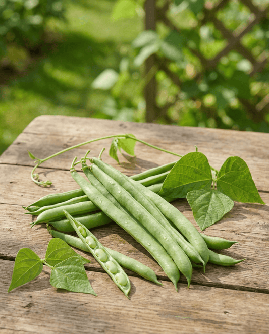 Climbing French Bean Helda (Phaseolus vulgaris) – organic annual climber seeds from SeedsChoice