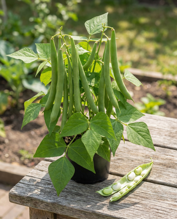 Buschbohne Maxi (Phaseolus vulgaris) – einjährige Bio-Gemüsesamen von SeedsChoice