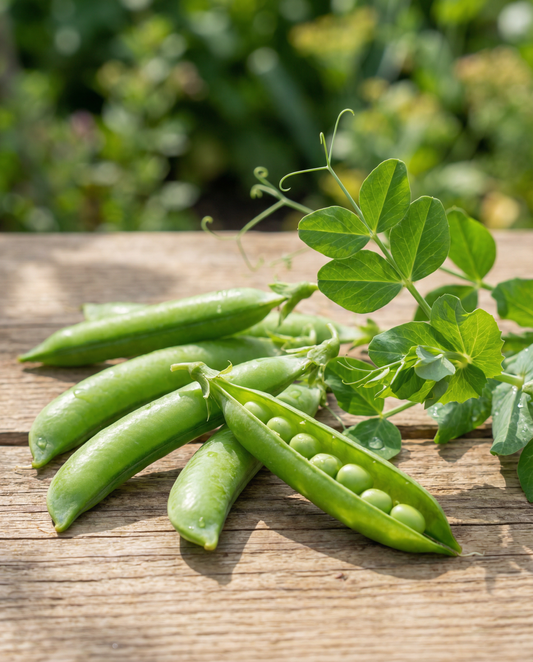 Karina Erbse (Pisum sativum) – Bio-Saatgut, einjähriges Gemüse von SeedsChoice