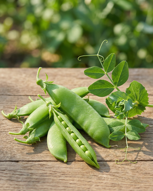 Erbsen Record (Pisum sativum) – einjährige Bio-Gemüsesamen von SeedsChoice