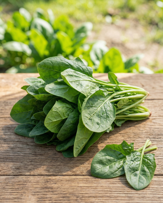 Spinach Winterreuzen (Spinacia oleracea) – organic annual vegetable seeds from SeedsChoice