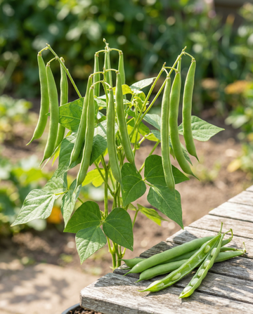 Buschbohne Maxi (Phaseolus vulgaris) – einjährige Bio-Gemüsesamen von SeedsChoice