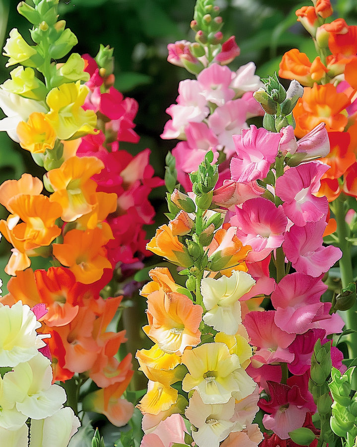 Snapdragon Half Tall seeds (Antirrhinum majus) – annual mix