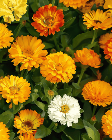 Ringelblume Fiesta Gitana Mix Samen (Calendula officinalis) – einjährige Blume