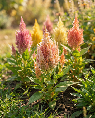 Ice Cream Mixed (Celosia argentea) – einjährige Sortenmischung Samen von SeedsChoice