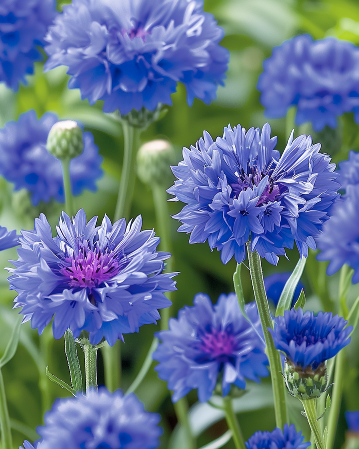 Kornblume Blue Ball Samen (Centaurea cyanus) – einjährige Blume