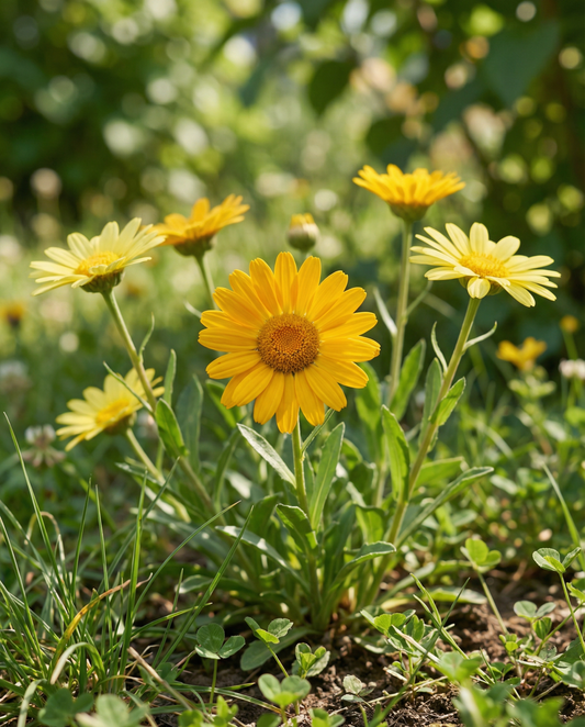 Wucherblume Mix Yellow Shades (Chrysanthemum segetum) – einjährige Blumensamen von SeedsChoice