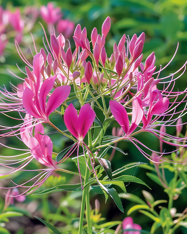 Spinnenblume Rose Queen Samen (Cleome hassleriana) – einjährige Blume