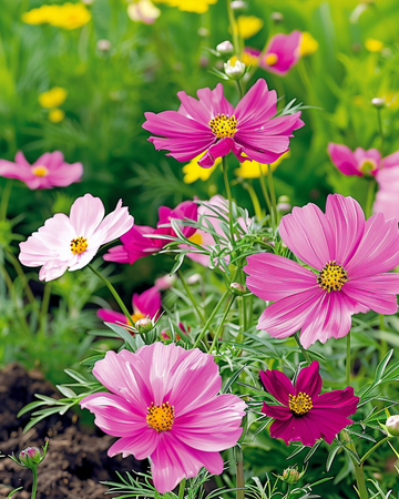 Dwarf Sensation Mixed Samen (Cosmos bipinnatus) – einjährige Mischung