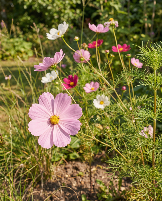 Sensation Mixed (Cosmos bipinnatus) – annual mix seeds from SeedsChoice
