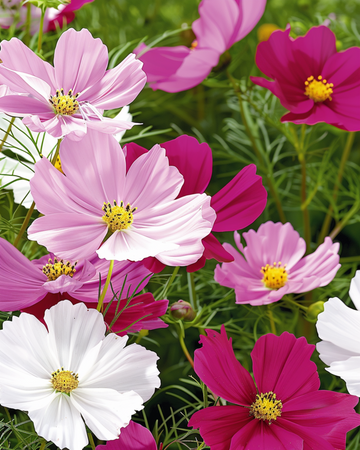 Sensation Mixed Samen (Cosmos bipinnatus) – einjährige Sortenmischung